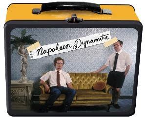 napoleon dynamite metal lunch box|Napoleon Dynamite Tin Lunch Box 2005 20th Century Fox ~New .